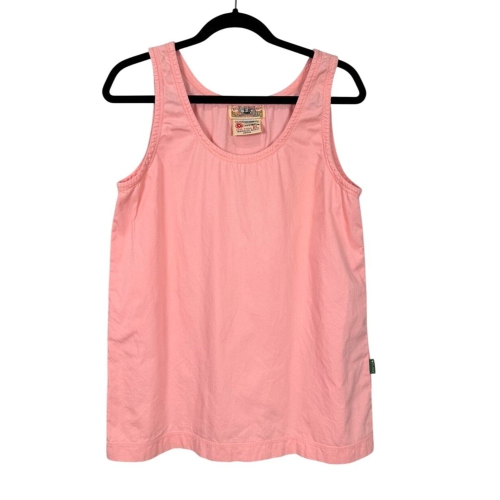 BIS Gene Ewing Wrinkled Rich Denim Tank Top Pink Shorts Set Size M 80's 90's